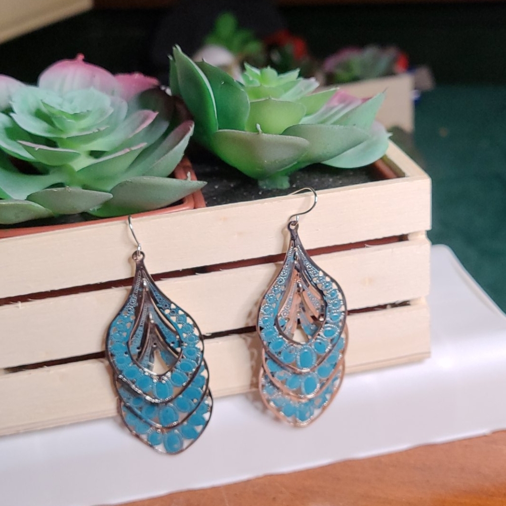 Layered earrings